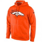 Wholesale Cheap Men's Denver Broncos Nike Orange KO Logo Essential Hoodie