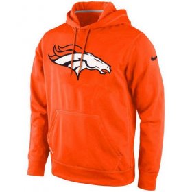 Wholesale Cheap Men\'s Denver Broncos Nike Orange KO Logo Essential Hoodie