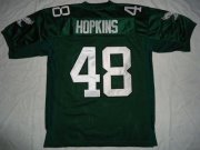 Wholesale Cheap Mitchell And Ness Eagles #48 Wes Hopkins Green Stitched Throwback NFL Jersey