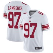 Wholesale Cheap Nike Giants #97 Dexter Lawrence White Men's Stitched NFL Vapor Untouchable Limited Jersey