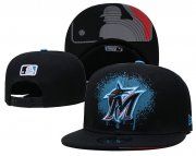 Wholesale Cheap 2021 MLB Miami Marlins Hat GSMY 0725