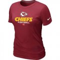 Wholesale Cheap Women's Nike Kansas City Chiefs Critical Victory NFL T-Shirt Red