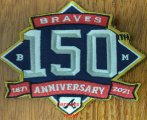 Wholesale Cheap Atlanta Braves 150th Anniversary Patch
