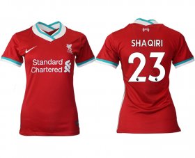 Wholesale Cheap Women 2020-2021 Liverpool home aaa version 23 red Soccer Jerseys