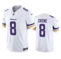 Wholesale Cheap Men's Minnesota Vikings #8 Kirk Cousins White 2023 F.U.S.E. Vapor Untouchable Stitched Jersey