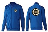 Wholesale Cheap NHL Boston Bruins Zip Jackets Blue-2