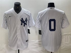 Cheap Men\'s New York Yankees #0 Marcus Stroman White Cool Base Stitched Baseball Jersey