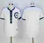 Wholesale Cheap Cubs Blank White 1909 Turn Back The Clock Stitched MLB Jersey