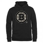 Wholesale Cheap Men's Boston Bruins Black Rink Warrior Pullover Hoodie