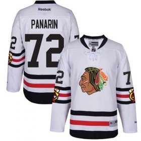 Wholesale Cheap Blackhawks #72 Artemi Panarin White 2017 Winter Classic Stitched Youth NHL Jersey