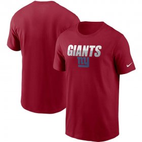 Wholesale Cheap New York Giants Nike Split T-Shirt Red