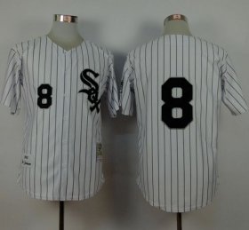 Wholesale Cheap Mitchell And Ness 1993 White Sox #8 Bo Jackson White Stitched MLB Jersey