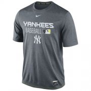 Wholesale Cheap New York Yankees Nike Legend Team Issue Performance T-Shirt Charcoal