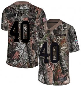 Wholesale Cheap Nike Colts #40 Spencer Ware Camo Men\'s Stitched NFL Limited Rush Realtree Jersey