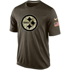 Wholesale Cheap Men\'s Pittsburgh Steelers Salute To Service Nike Dri-FIT T-Shirt