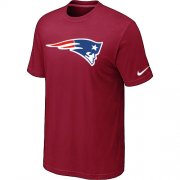 Wholesale Cheap Nike New England Patriots Sideline Legend Authentic Logo Dri-FIT NFL T-Shirt Red