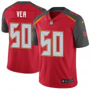 Wholesale Cheap Nike Buccaneers #50 Vita Vea Red Team Color Men's Stitched NFL Vapor Untouchable Limited Jersey