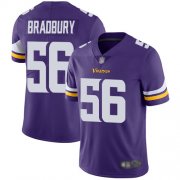 Wholesale Cheap Nike Vikings #56 Garrett Bradbury Purple Team Color Men's Stitched NFL Vapor Untouchable Limited Jersey