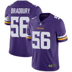 Wholesale Cheap Nike Vikings #56 Garrett Bradbury Purple Team Color Men\'s Stitched NFL Vapor Untouchable Limited Jersey