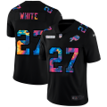 Cheap Buffalo Bills #27 Tre'Davious White Men's Nike Multi-Color Black 2020 NFL Crucial Catch Vapor Untouchable Limited Jersey