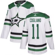 Cheap Adidas Stars #11 Andrew Cogliano White Road Authentic Youth Stitched NHL Jersey