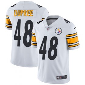 Wholesale Cheap Nike Steelers #48 Bud Dupree White Men\'s Stitched NFL Vapor Untouchable Limited Jersey