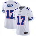 Wholesale Cheap Nike Bills #17 Josh Allen White Men's Stitched NFL Limited Team Logo Fashion Jersey