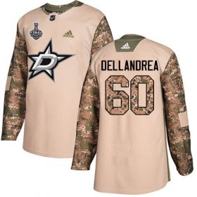 Wholesale Cheap Adidas Stars #60 Ty Dellandrea Camo Authentic 2017 Veterans Day 2020 Stanley Cup Final Stitched NHL Jersey