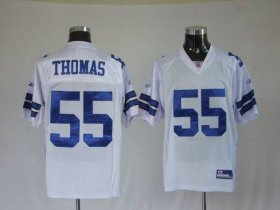 Wholesale Cheap Cowboys #55 Zach Thomas White Stitched NFL Jersey