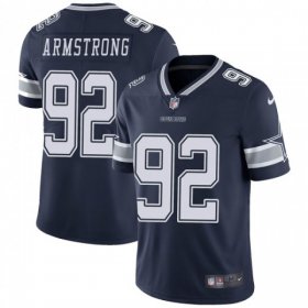 Wholesale Cheap Nike Cowboys #92 Dorance Armstrong Navy Blue Team Color Men\'s Stitched NFL Vapor Untouchable Limited Jersey