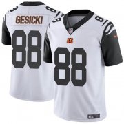 Cheap Men's Cincinnati Bengals #88 Mike Gesicki White Vapor Untouchable Limited Stitched Jerseys