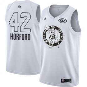 Wholesale Cheap Nike Celtics #42 Al Horford White NBA Jordan Swingman 2018 All-Star Game Jersey