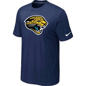 Wholesale Cheap Nike Jacksonville Jaguars Sideline Legend Authentic Logo Dri-FIT NFL T-Shirt Midnight Blue