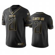 Wholesale Cheap Nike Bears #21 Ha Ha Clinton-Dix Black Golden Limited Edition Stitched NFL Jersey
