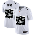 Wholesale Cheap Las Vegas Raiders #75 Howie Long White Men's Nike Team Logo Dual Overlap Limited NFL Jersey