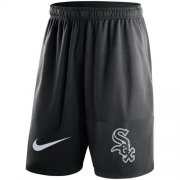 Wholesale Cheap Men's Chicago White Sox Nike Black Dry Fly Shorts