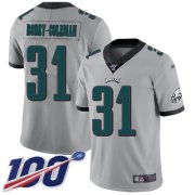 Wholesale Cheap Nike Eagles #31 Nickell Robey-Coleman Silver Men's Stitched NFL Limited Inverted Legend 100th Season Jersey