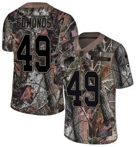 Wholesale Cheap Nike Bills #49 Tremaine Edmunds Camo Men\'s Stitched NFL Limited Rush Realtree Jersey