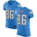 Wholesale Cheap Nike Chargers #86 Hunter Henry Electric Blue Alternate Men's Stitched NFL Vapor Untouchable Elite Jersey