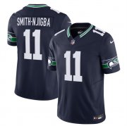 Wholesale Cheap Men's Seattle Seahawks #11 Jaxon Smith-Njigba 2023 F.U.S.E. Navy Limited Football Stitched Jersey