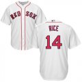 Wholesale Cheap Red Sox #14 Jim Rice White Cool Base Stitched Youth MLB Jersey