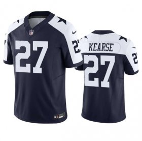 Wholesale Cheap Men\'s Dallas Cowboys #27 Jayron Kearse Navy 2023 F.U.S.E. Vapor Limited Stitched Football Jersey
