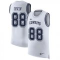 Wholesale Cheap Nike Cowboys #88 Michael Irvin White Men's Stitched NFL Limited Rush Tank Top Jersey