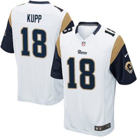 Wholesale Cheap Nike Rams #18 Cooper Kupp White Youth Stitched NFL Elite Jersey