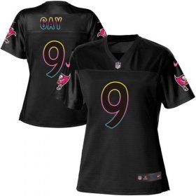 Wholesale Cheap Nike Buccaneers #9 Matt Gay Black Women\'s NFL Fashion Game Jersey
