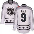 Wholesale Cheap Devils #9 Taylor Hall White 2017 All-Star Metropolitan Division Stitched NHL Jersey