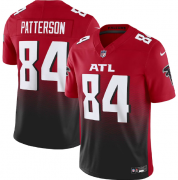 Wholesale Cheap Men's Atlanta Falcons #84 Cordarrelle Patterson Red Black 2023 F.U.S.E. Vapor Untouchable Limited Football Stitched Jersey