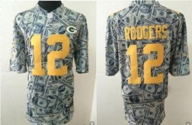 Wholesale Cheap Nike Packers #12 Aaron Rodgers Dollar Fashion Men\'s Stitched NFL Elite Jersey