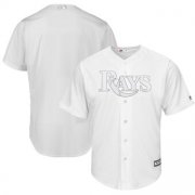 Wholesale Cheap Tampa Bay Rays Blank Majestic 2019 Players' Weekend Cool Base Team Jersey White