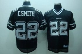 Wholesale Cheap Cowboys #22 Emmitt Smith Black Shadow Stitched NFL Jersey